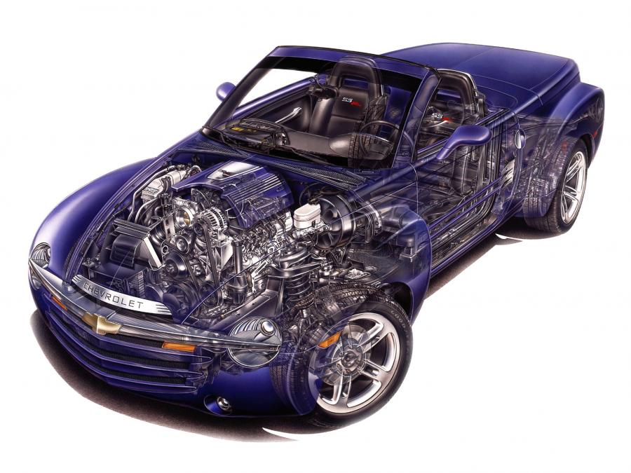 Схема Chevrolet SSR 2003 года  (фото 24 из 27)